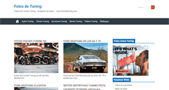 Desktop Screenshot of fotosdetuning.com
